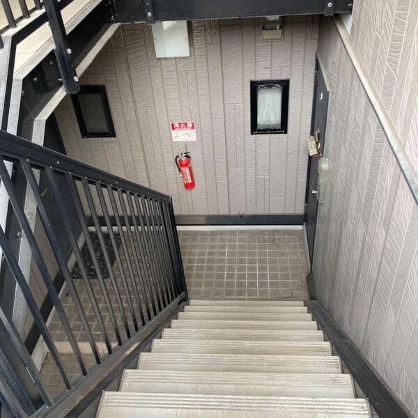 拡大写真：エクセル南茨木 2階B201の共有部分