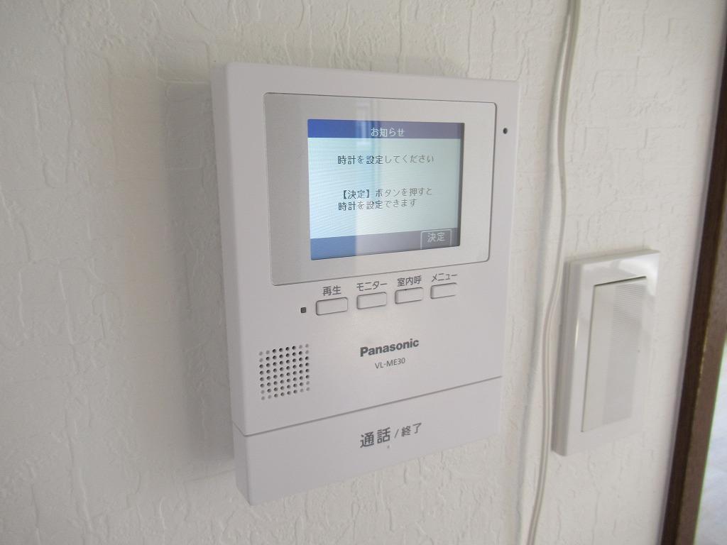 拡大写真:プリマヴェーラF 201のTVモニターホン