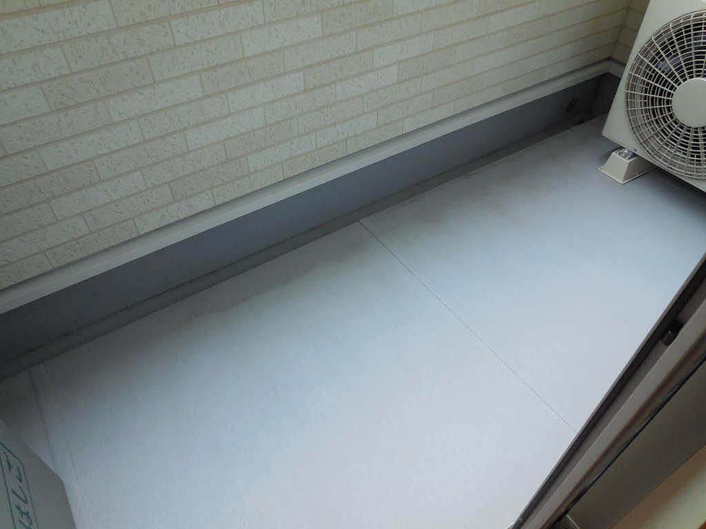 拡大写真：都城市宮丸町 2階205のベランダ