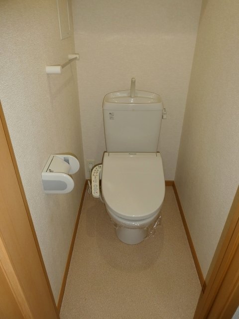 拡大写真:リバーバンクガーデンA 2階202のトイレ
