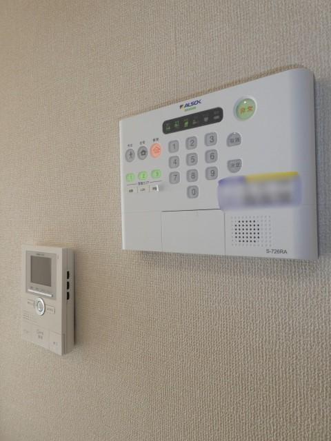 拡大写真:ラフィネ B 2階201のセキュリティ