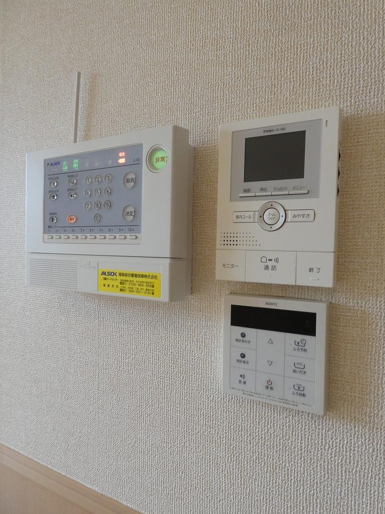 拡大写真：アベリア358 2階202のセキュリティ