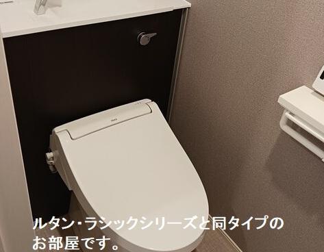 拡大写真:ドミールサワダ 2階202のトイレ(イメージ)