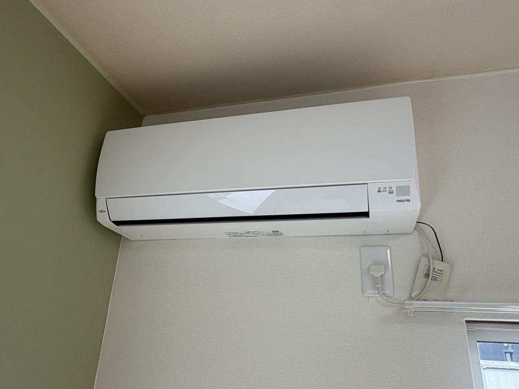 拡大写真:ファミーユB 1階102のエアコン・新品