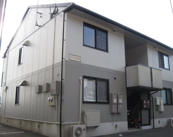拡大写真：諫早市多良見町木床 1階102の外観写真（昼）