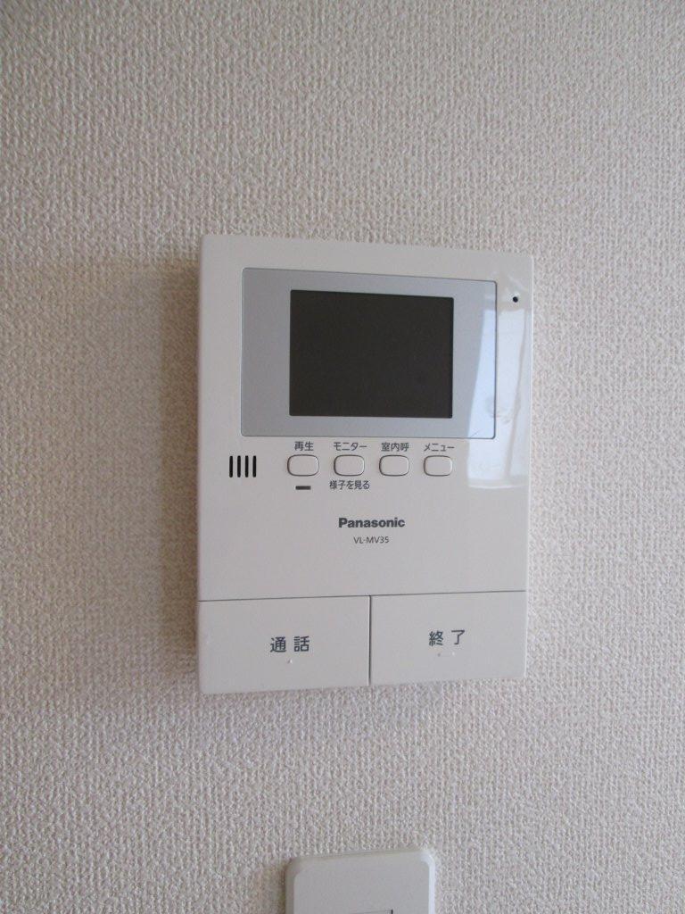 拡大写真：諫早市栗面町 2階205のセキュリティ