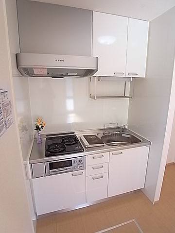 拡大写真:グランメール楠 1階101のキッチン