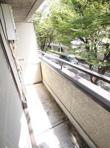 拡大写真:ハイツアベリア 3階301のベランダ
