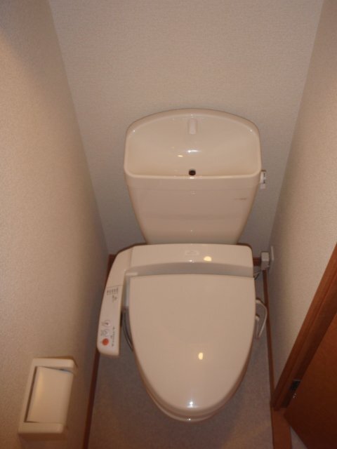 拡大写真：津山市沼 2階206のトイレ