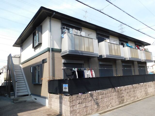 拡大写真：アドマーニ 2階201の外観写真（昼）