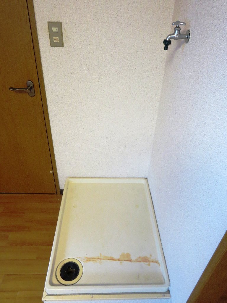拡大写真:シティハイム東が丘 2階201の洗濯機置場