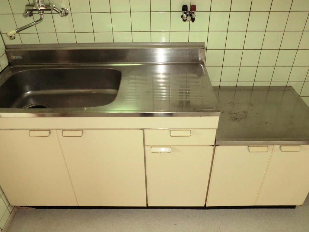 拡大写真：山口ハイツ 4階502のキッチン