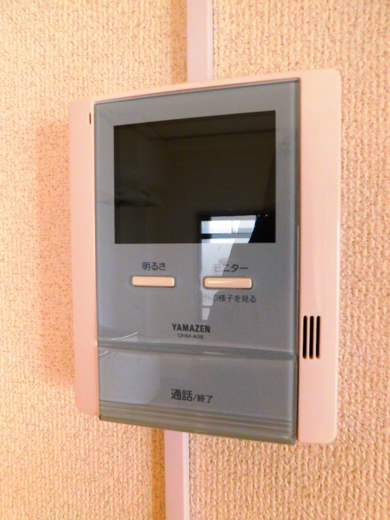 拡大写真：シンコウハイツ 4階202のカメラ付インターホン