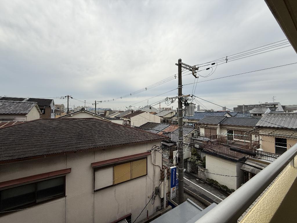 拡大写真：ブランドールMⅢ 4階414の眺望