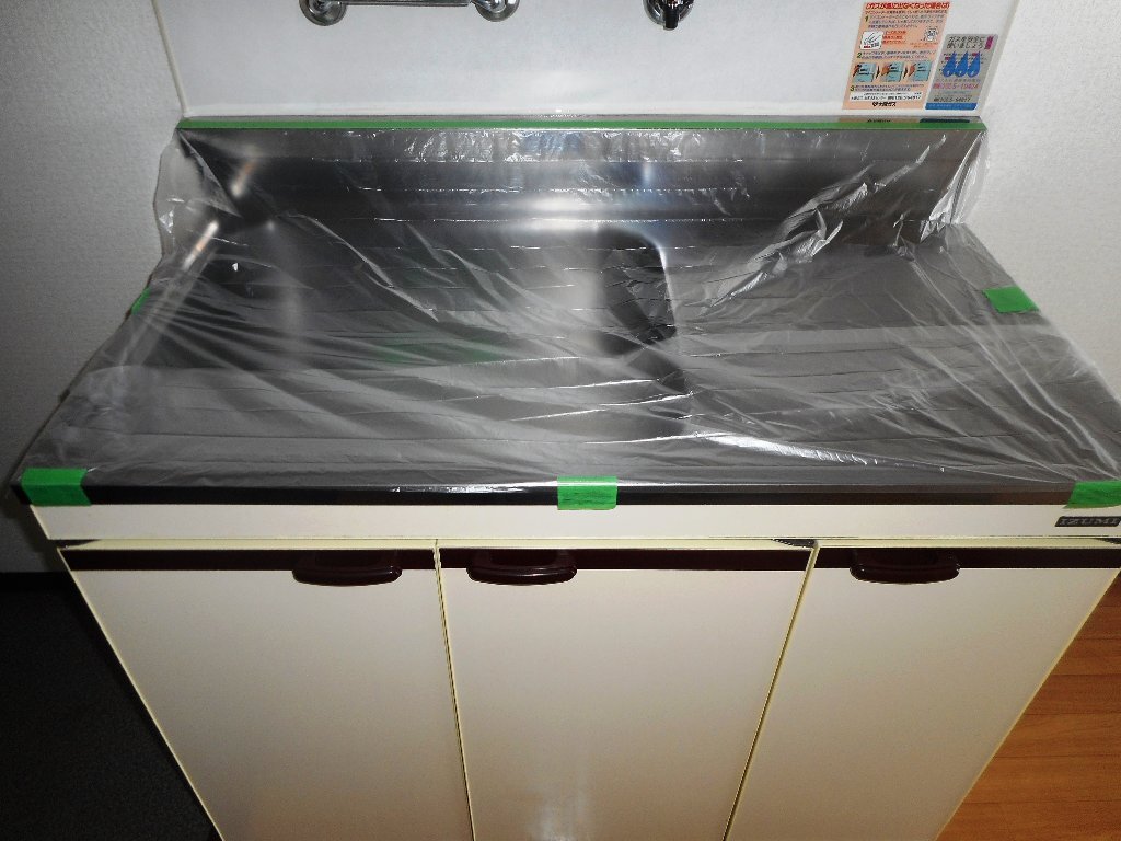 拡大写真：門真プラザ 4階406のキッチン