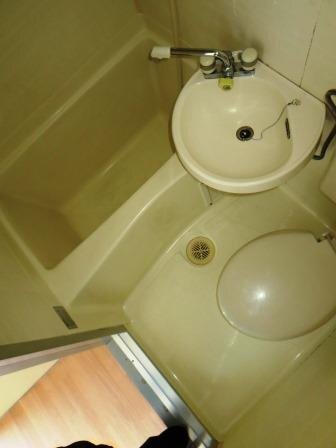 拡大写真：住地八坂マンション 4階403のバス