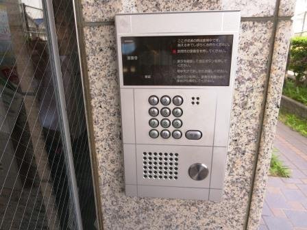 拡大写真：パークサイドハイツ 3階302のセキュリティ