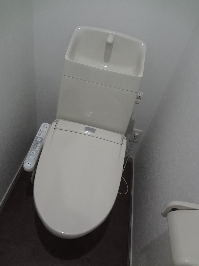 拡大写真：Ｎｅｕｅ　Ｖｉｌｌａ 3階301のシャワー付トイレ