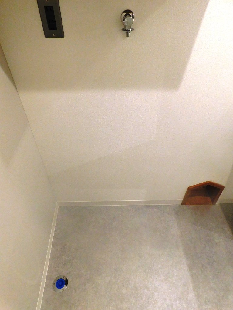 拡大写真：守口市大久保町2丁目テラス 2階1の洗濯機置場