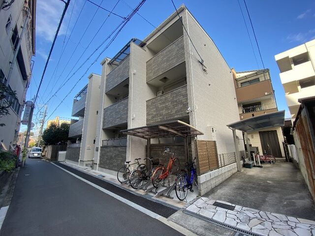 拡大写真：大阪市旭区今市１丁目 1階101の外観写真（昼）