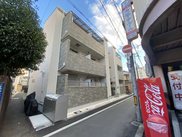 拡大写真：大阪市旭区今市１丁目 1階101の外観写真（昼）