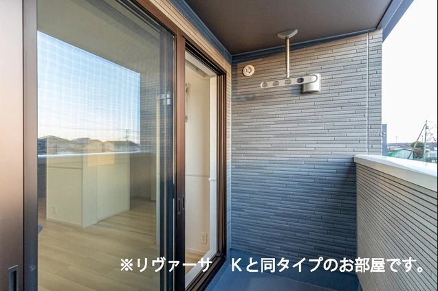 拡大写真:スカースデールⅢ 2階202のベランダ