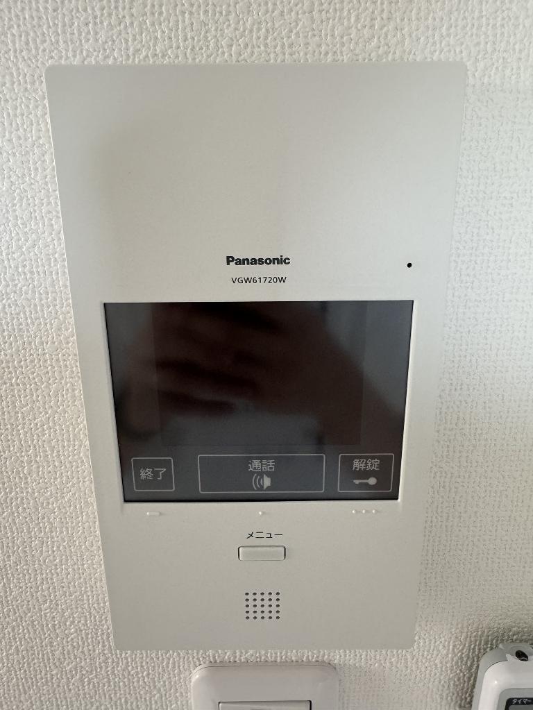 拡大写真:ピレーネ北条Ⅰ 3階303のカメラ付インターホン