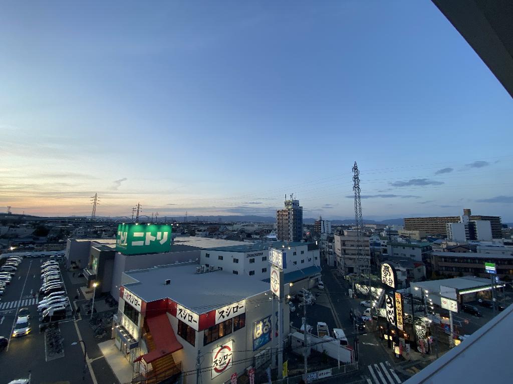 拡大写真：ガーデンヒルズ守口 5階501の眺望