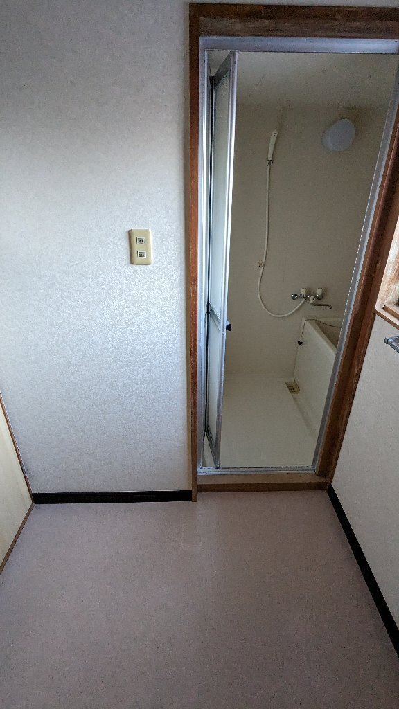 拡大写真:河野アパート 3の洗面