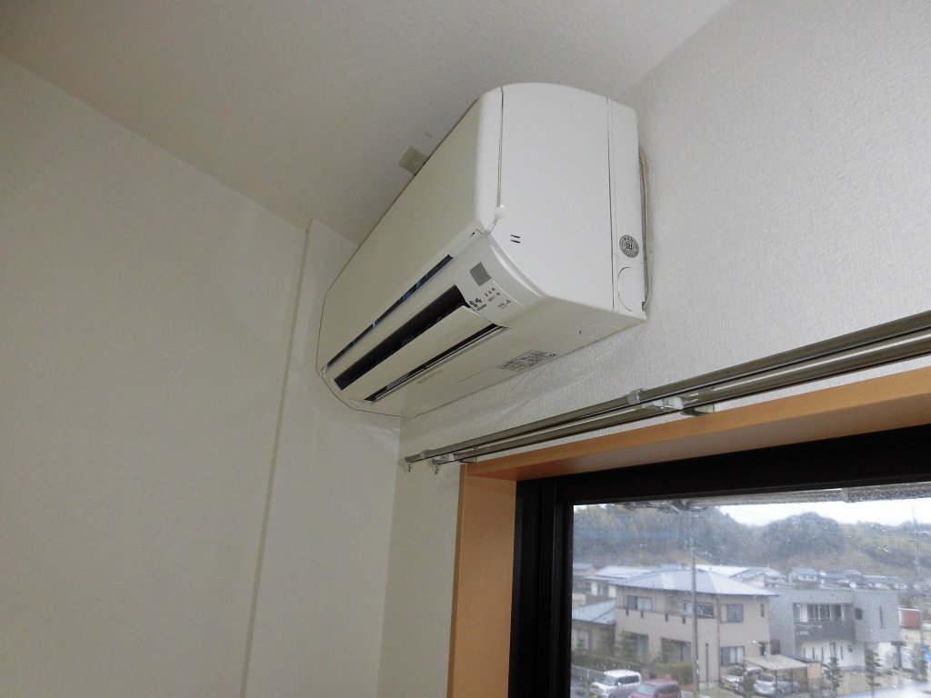 拡大写真：伊万里市松島町 3階312のエアコン