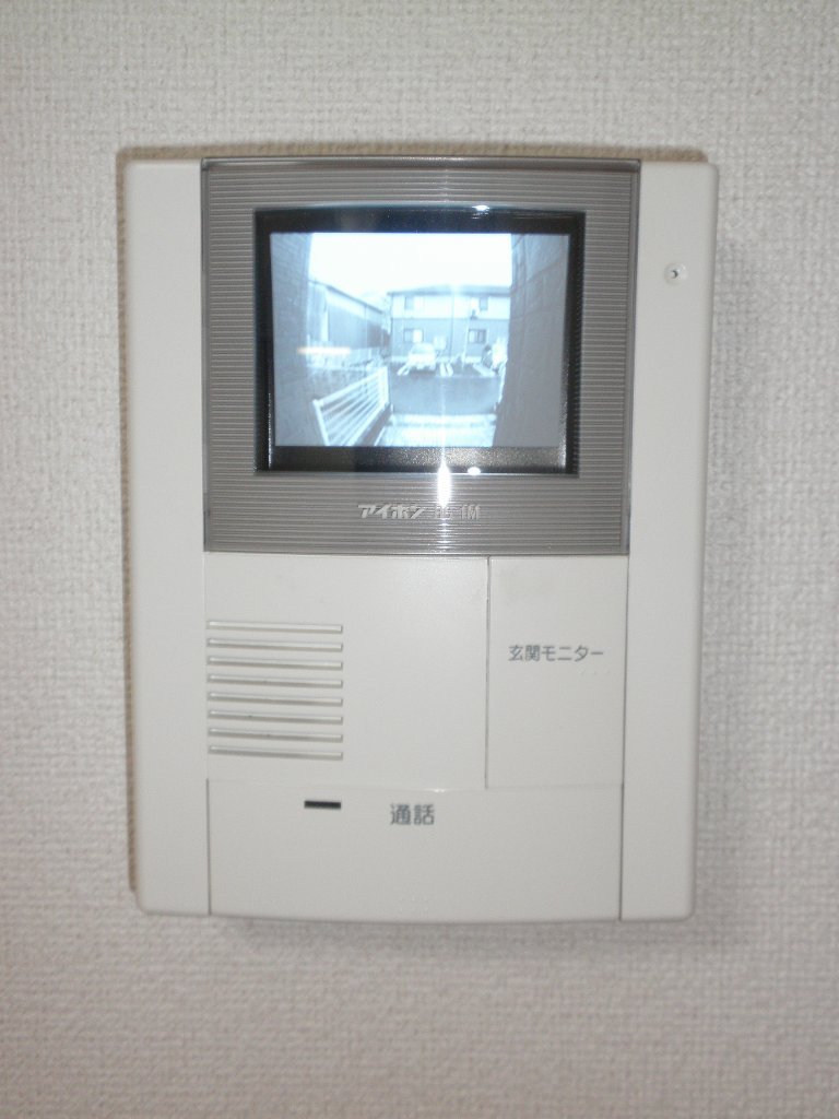 拡大写真：セントポーンズC 2階203のカメラ付インターホン