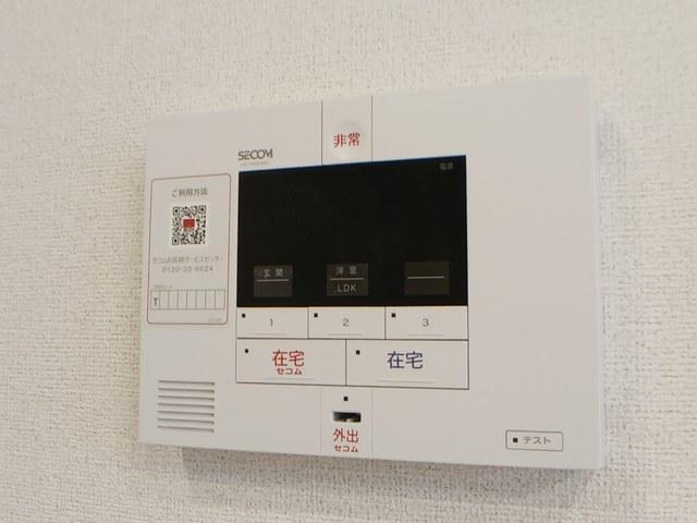拡大写真:エアリー・グレイス Ⅱ 1階105のセキュリティ
