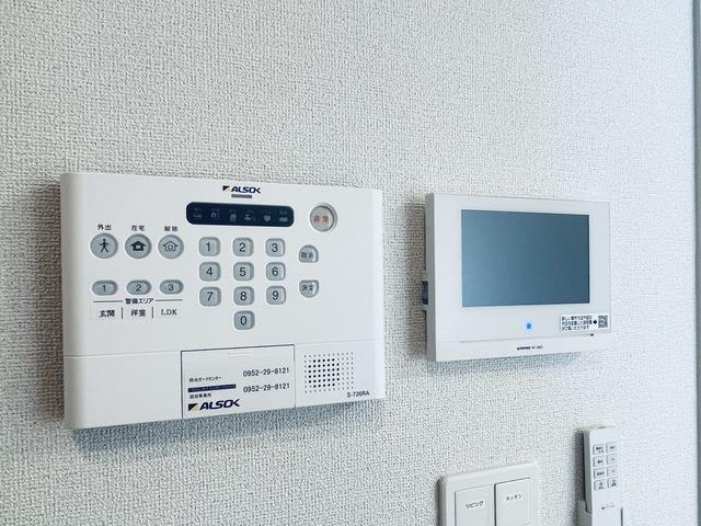 拡大写真:エアリーグレイス Ⅲ 1階103のセキュリティ