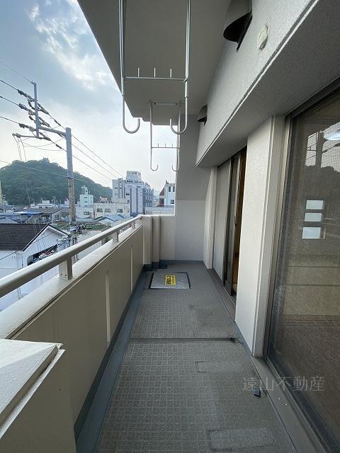 拡大写真:サンシャインハイツ 5階506のベランダ(イメージ)