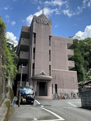 拡大写真：CITY.PRIDE 4階403の外観写真（昼）