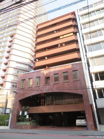 拡大写真：メープル八丁堀 8階808の外観写真（昼）
