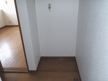 拡大写真：ハイツたちばな 2階206の洗濯機置場