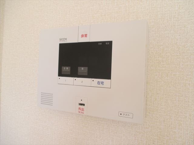 拡大写真：セントラルタウンコートＡ棟 1階103のセキュリティ