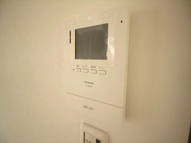 拡大写真：ミモザカローレC 2階1のセキュリティ