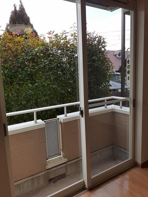 拡大写真:オンリーワン 1階102のベランダ