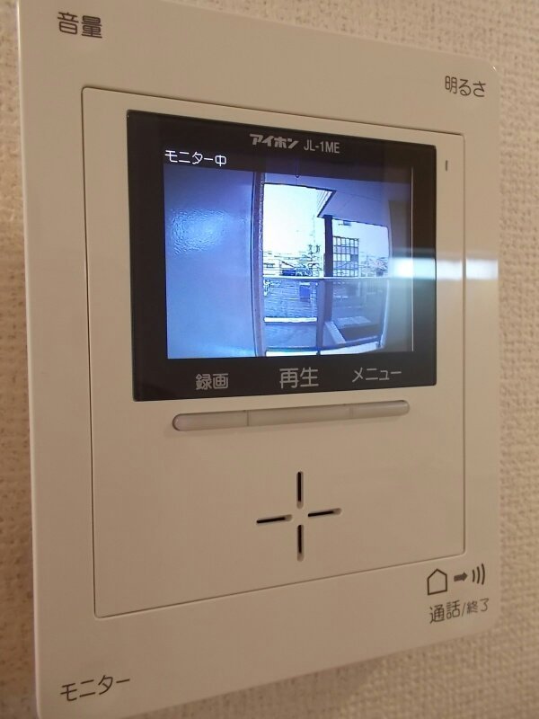 拡大写真:クラール花園 3階304のカメラ付インターホン
