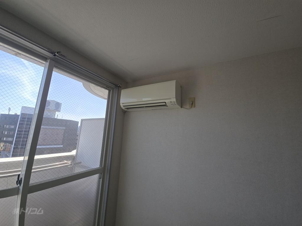 拡大写真:メゾンサンウイング 6階603のエアコン