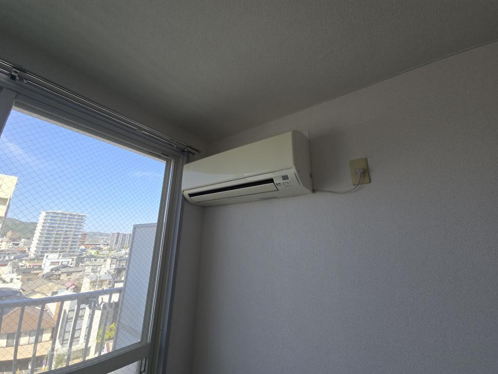 拡大写真:メゾンサンウイング 6階605のエアコン
