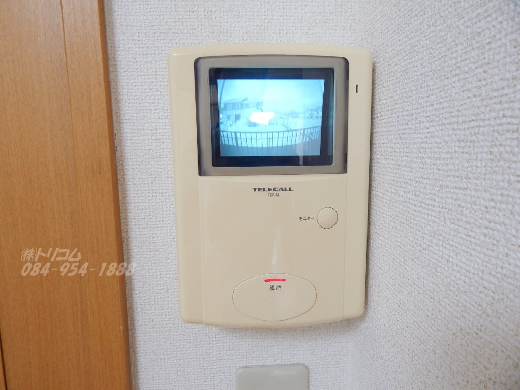 拡大写真：ソシオグランデ 1階101のカメラ付インターホン