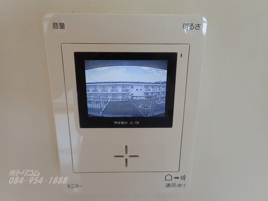 拡大写真：nfツインズＡ棟 1階101のカメラ付インターホン