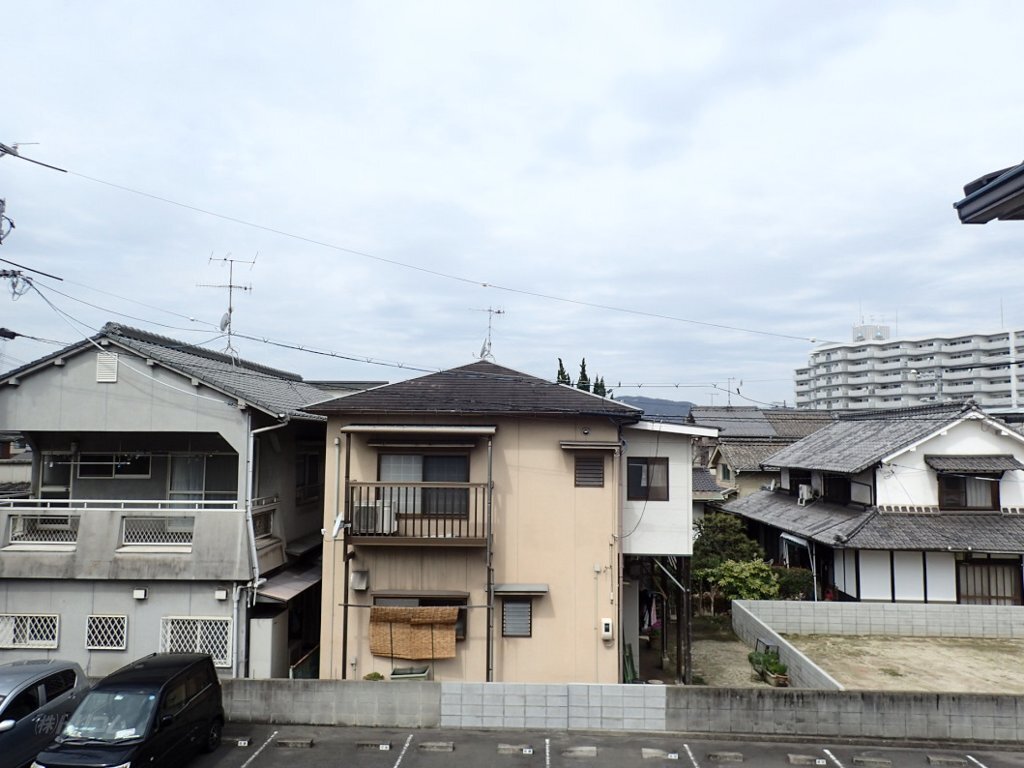 拡大写真：小砂ハイツ 2階202の眺望