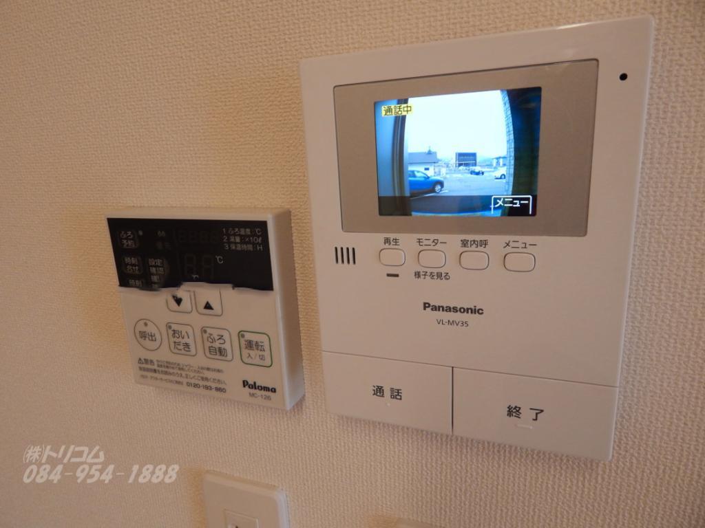拡大写真：グランディア 2階201のカメラ付インターホン(イメージ)