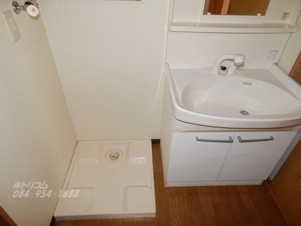 拡大写真:神辺サンハイム Bの洗濯機置場(イメージ)