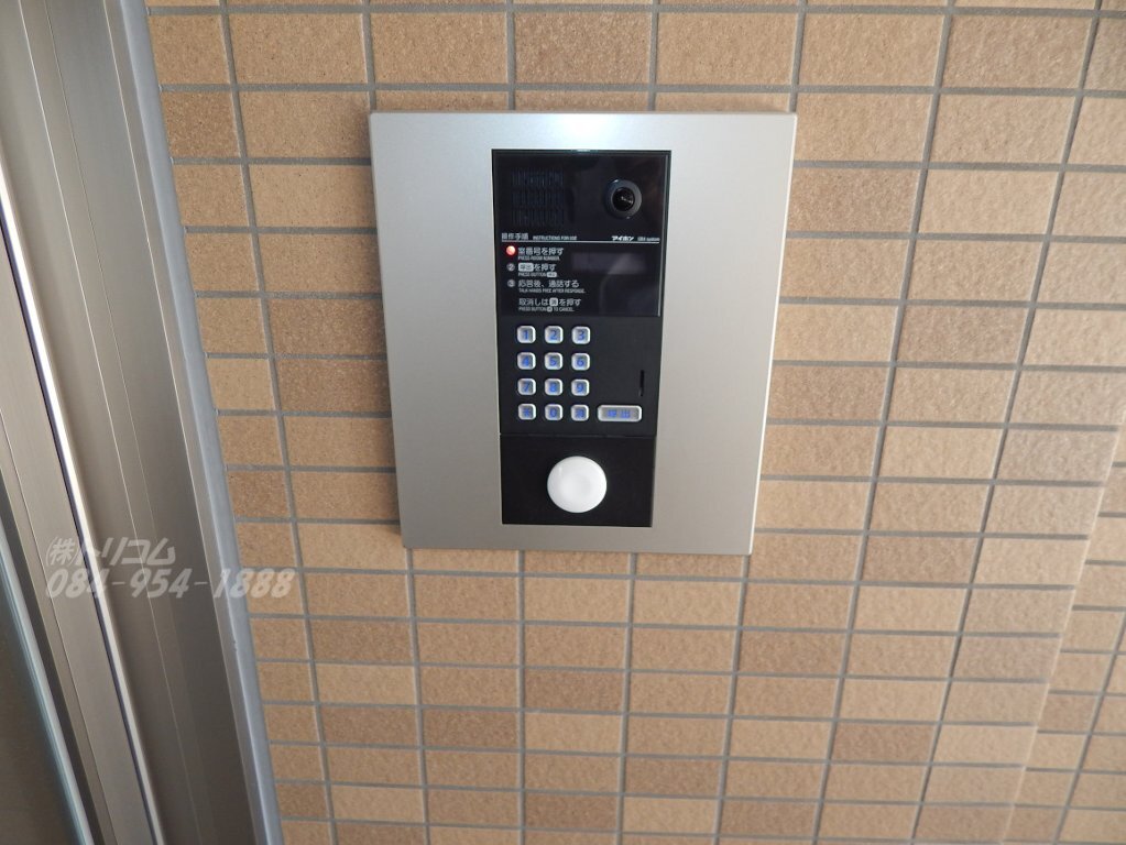 拡大写真：ルクレイル西桜 1階103のオートロック
