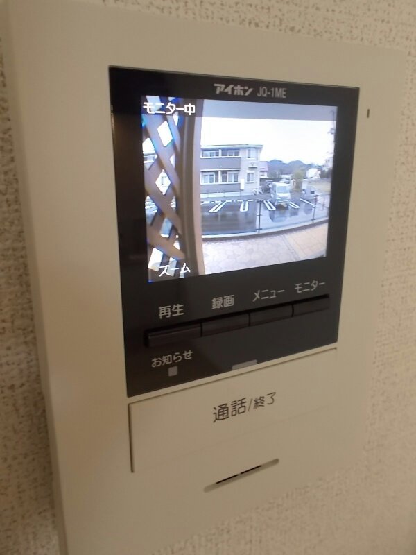 拡大写真:ジェルメⅡ A 1階101のカメラ付インターホン